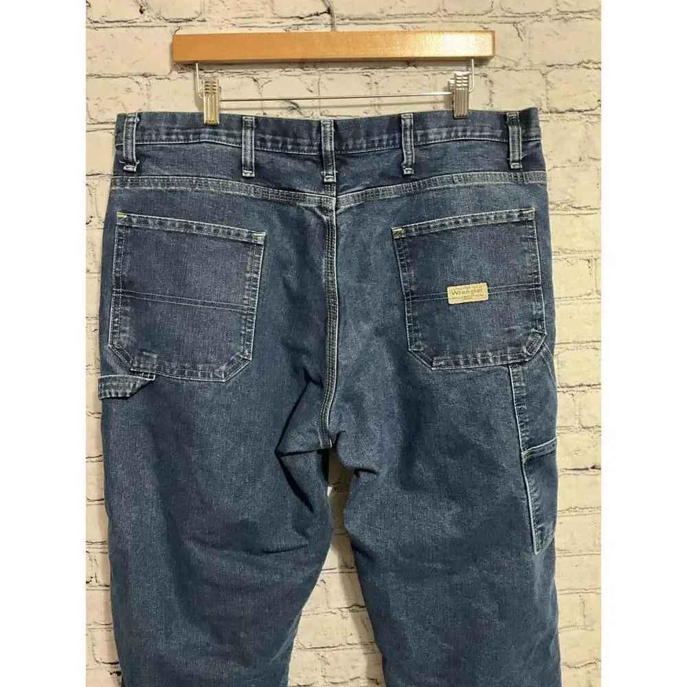 Wrangler Men's‎ Blue Denim Jeans Size 36x34